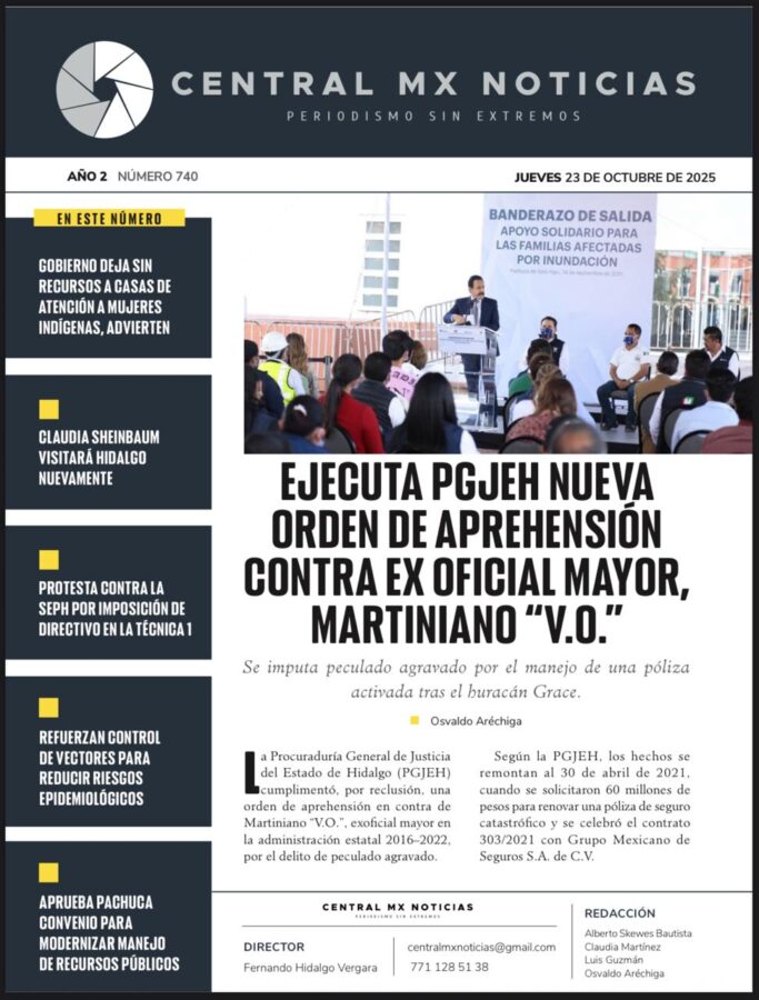 CentralMX | Jueves 23 de octubre de 2025