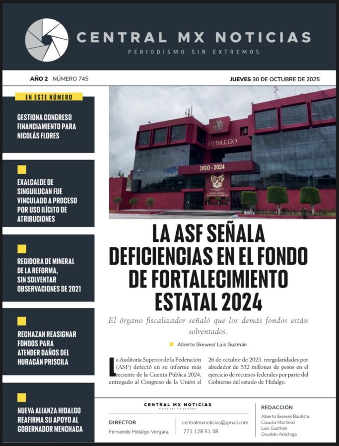 CentralMX | Jueves 30 de octubre de 2025