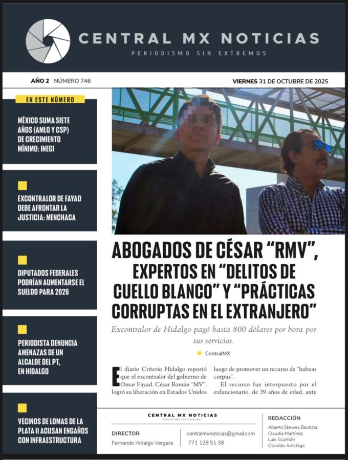 CentralMX | Viernes 31 de octubre de 2025