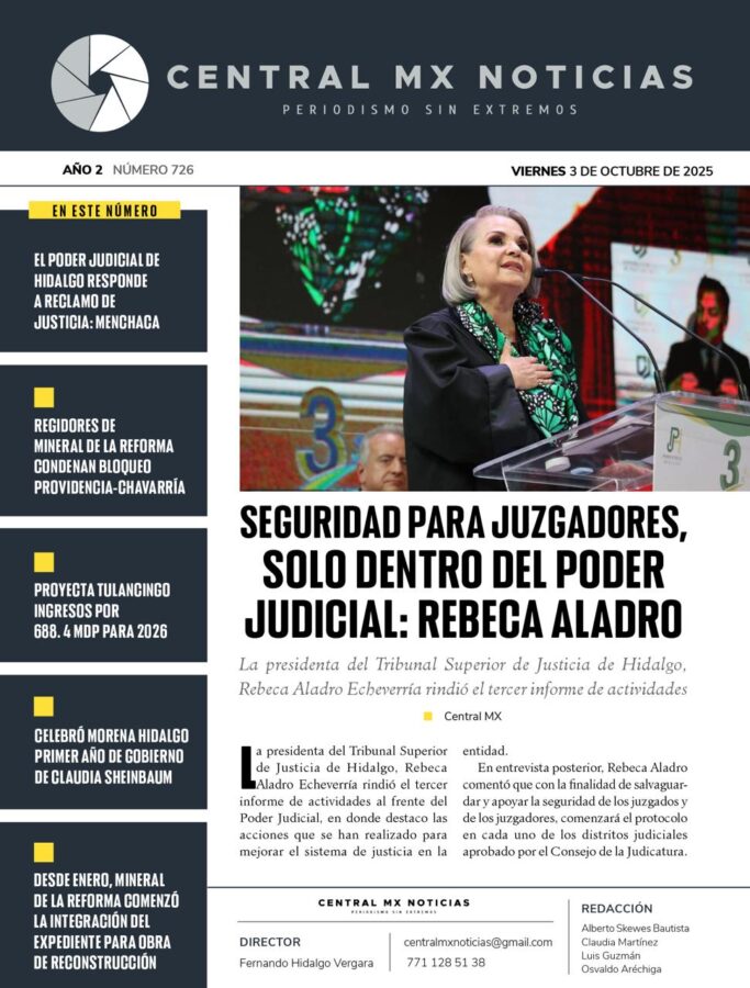 CentralMX | Viernes 3 de octubre de 2025