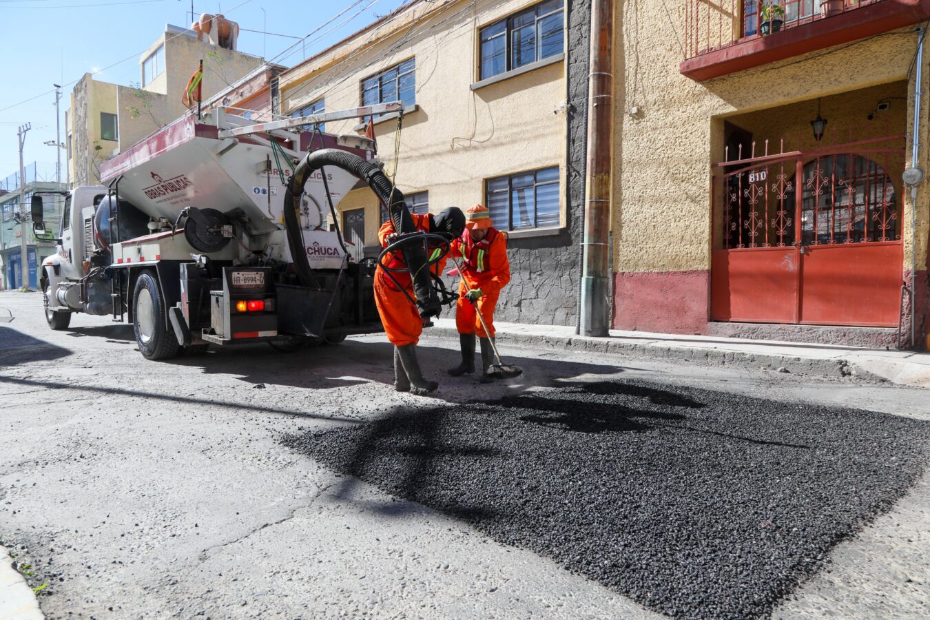 Invierte Pachuca 15 millones de pesos en programa de bacheo