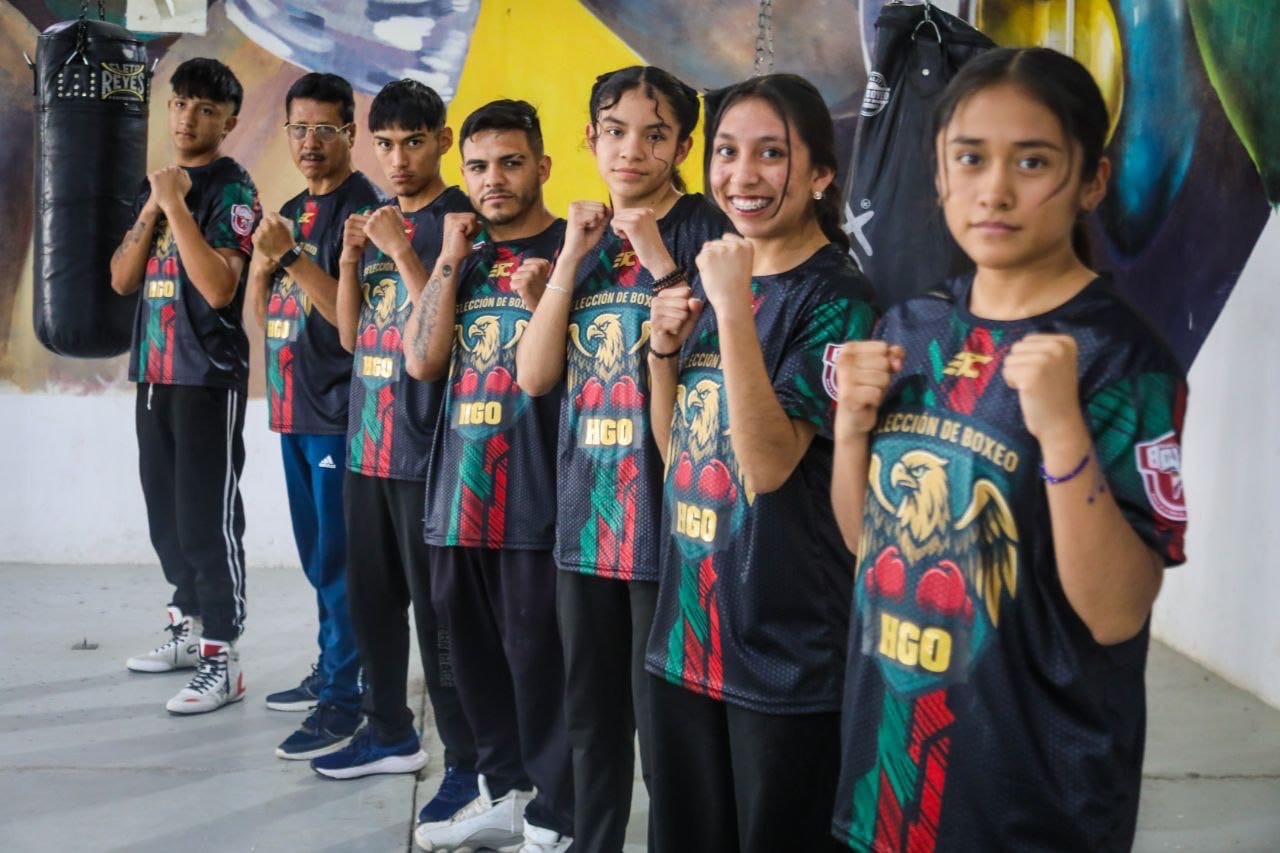 Jóvenes de Mineral de la Reforma representarán a México en torneo internacional de box