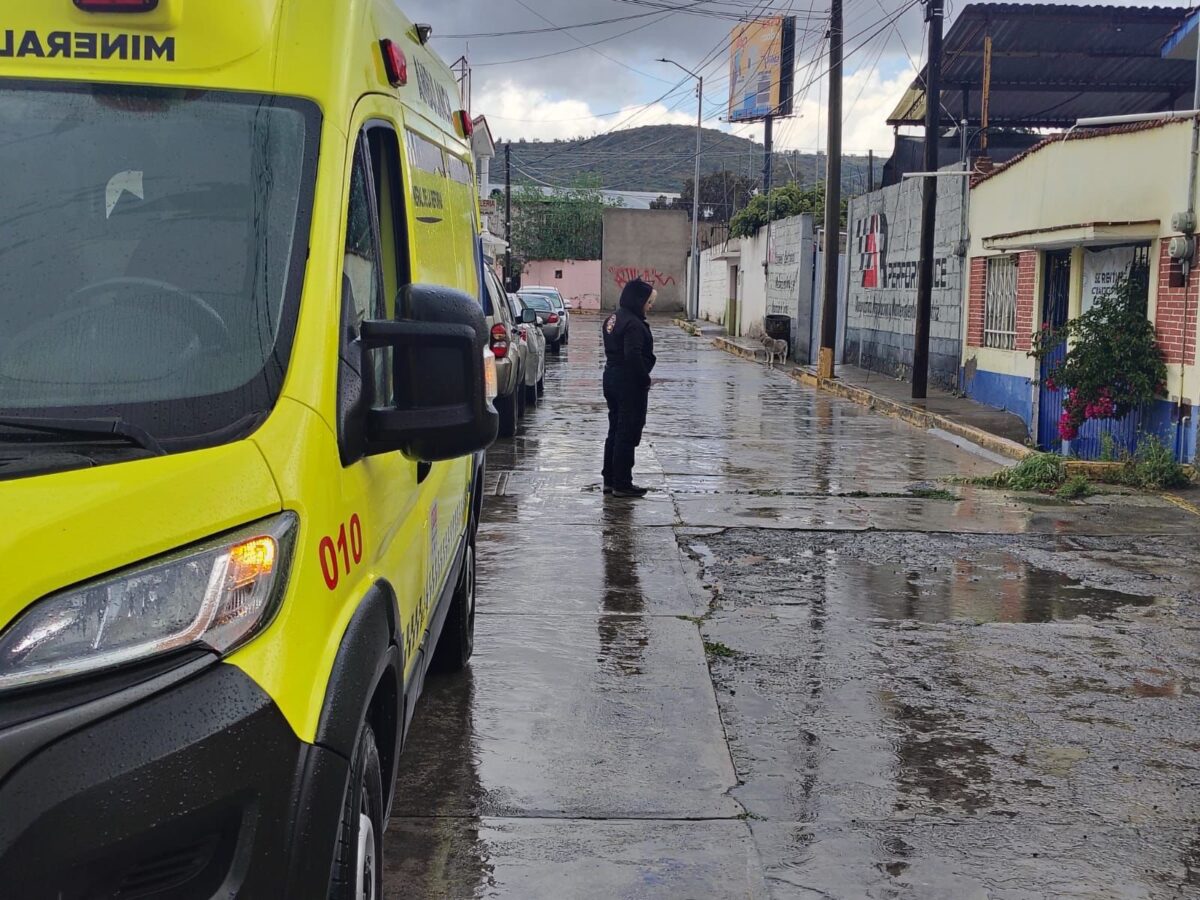 Ante lluvias, monitorean zonas de riesgo en Mineral de la Reforma