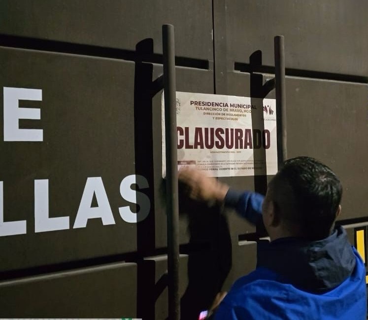 Clausura Tulancingo salones por venta de alcohol a menores.