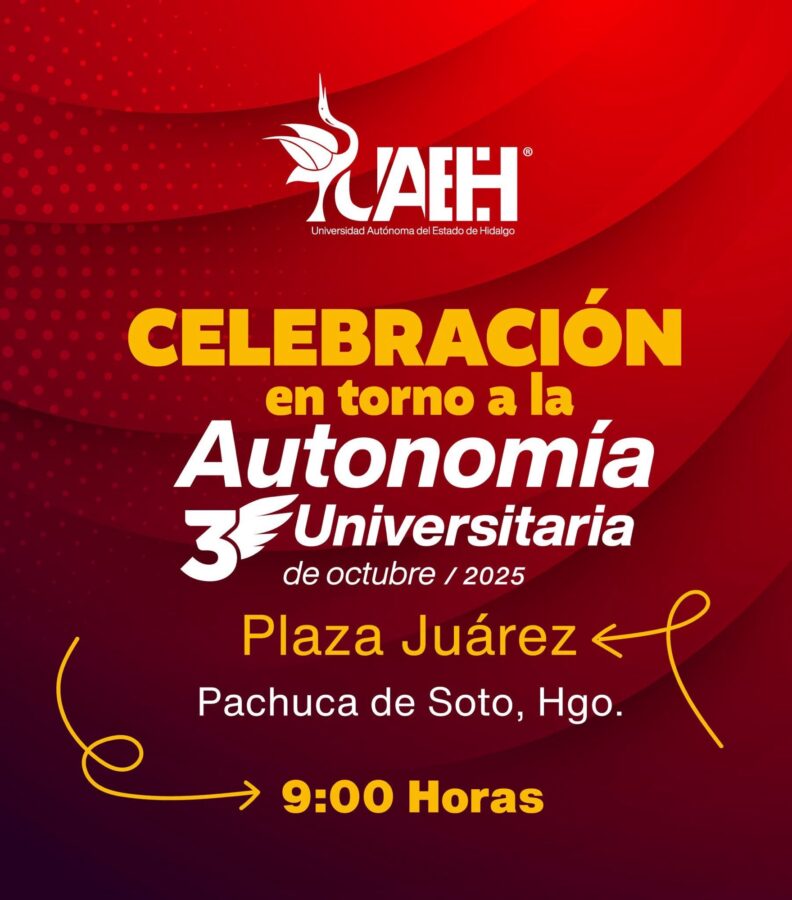 UAEH celebrará un aniversario más de autonomía 