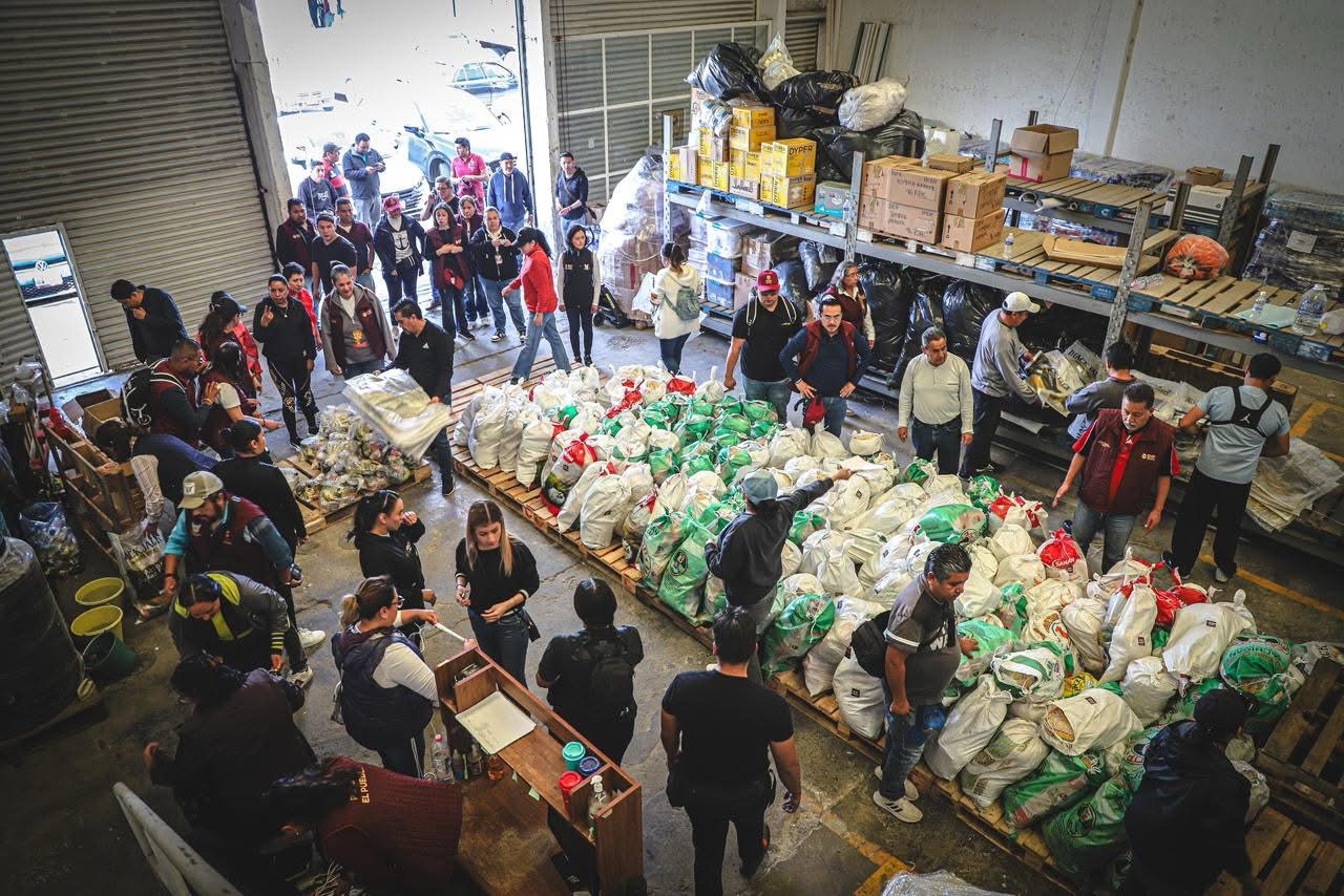 ¡Súmate! Continúa acopio de víveres en el DIF Hidalgo 