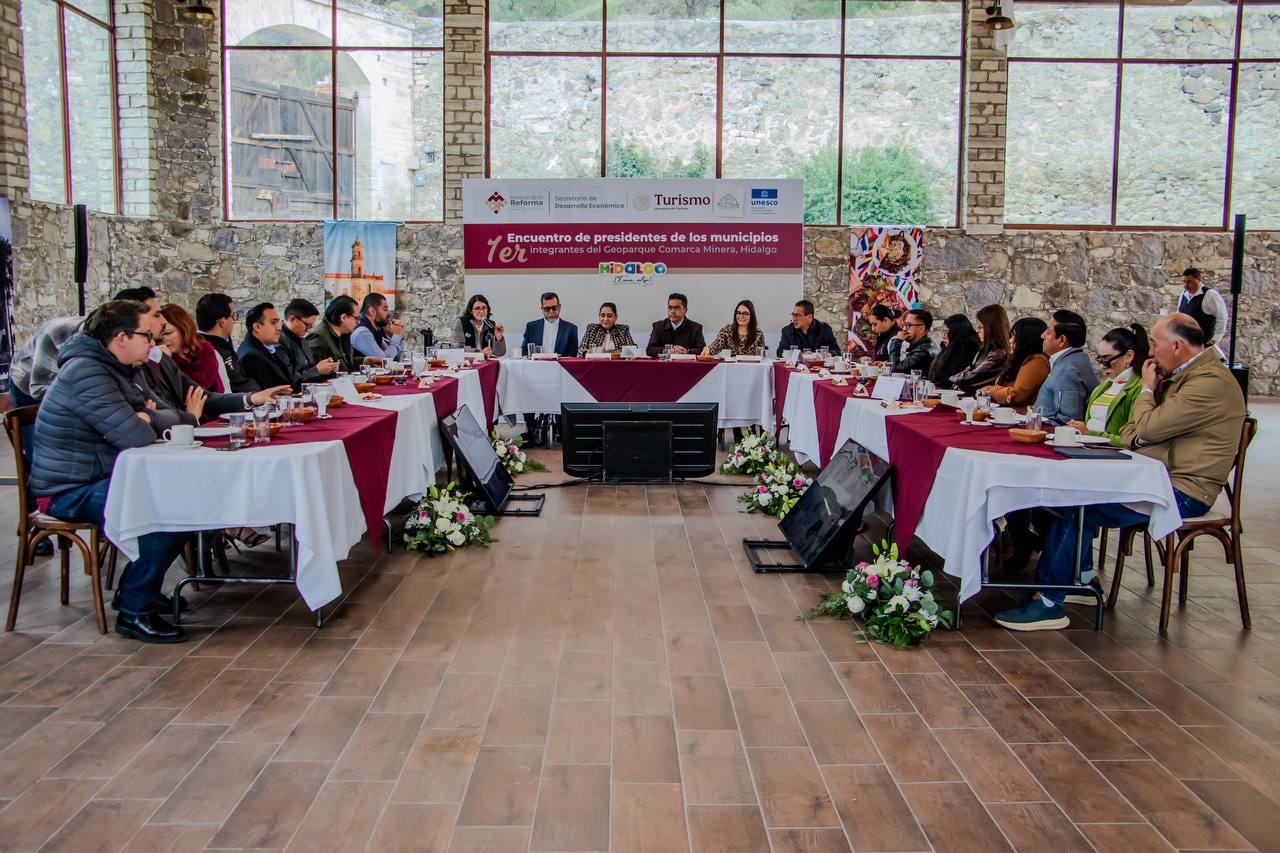 Mineral de la Reforma, sede del Primer Encuentro de Municipios del Geoparque “Comarca Minera”