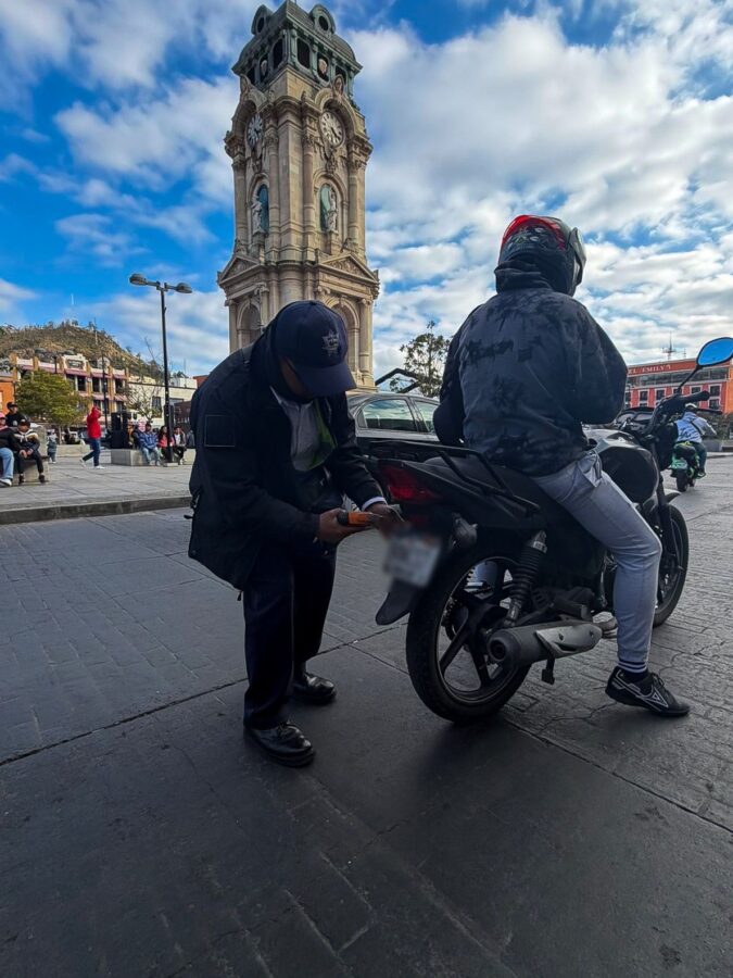 Realiza Secretaría de Seguridad Pública de Pachuca operativo “Moto Segura”