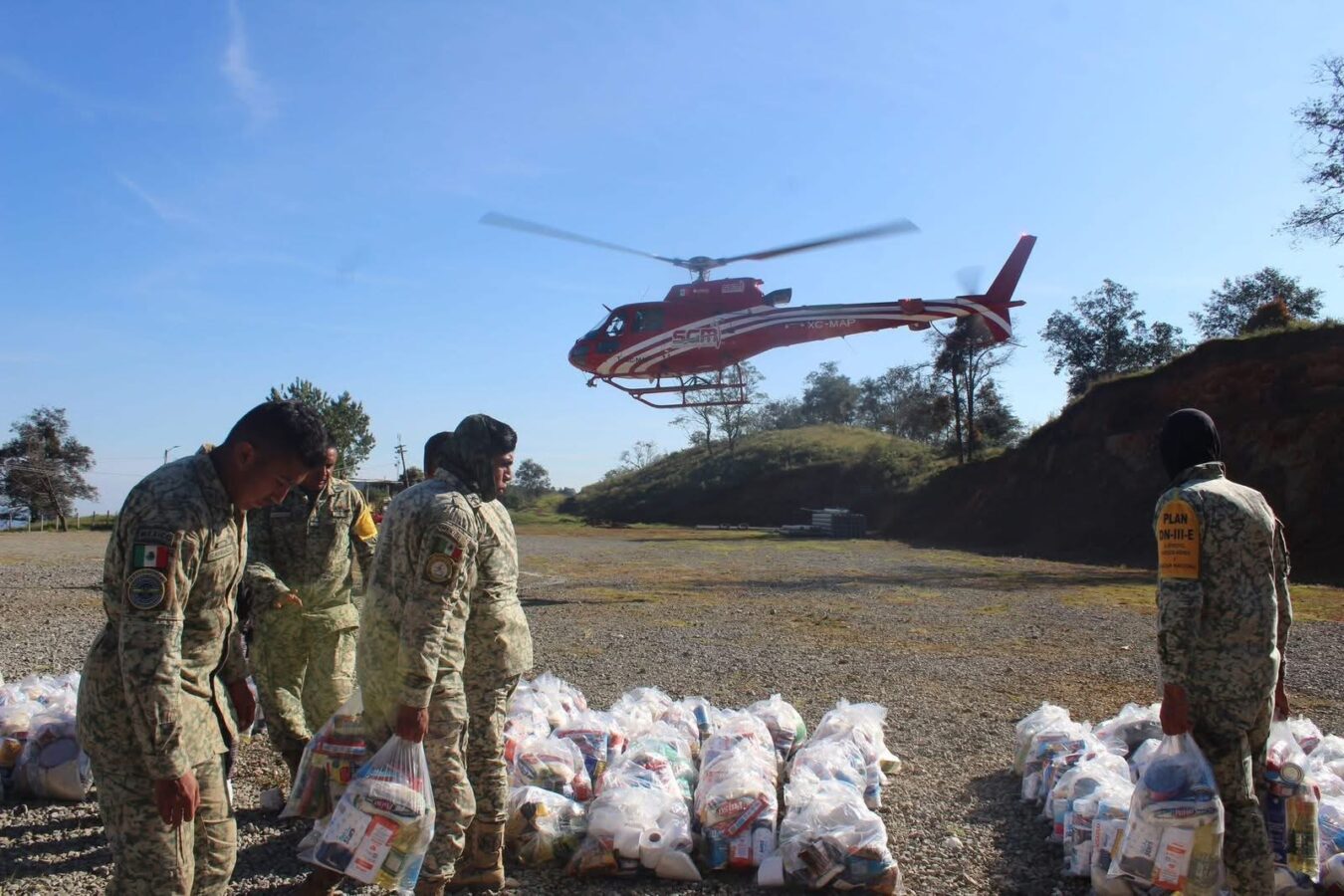 Gobierno de Hidalgo continúa la entrega de apoyos alimentarios.