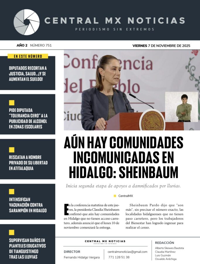 CentralMX | Viernes 7 de noviembre de 2025