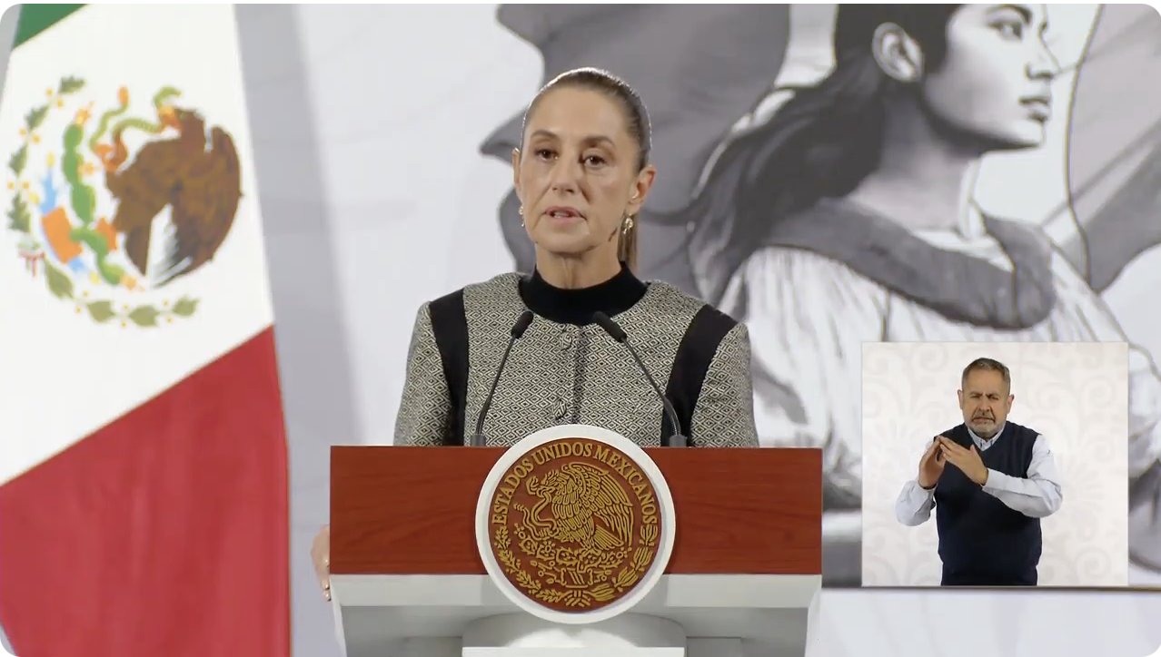 “Le ofrecí la embajada y aceptó; qué bueno”: Sheinbaum.