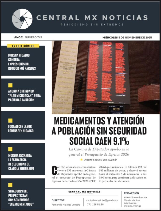 CentralMX | Miércoles 5 de noviembre de 2025
