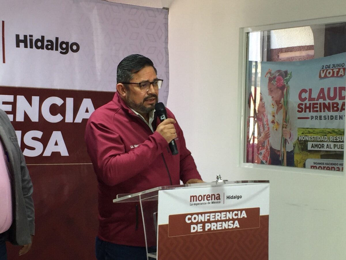 Confirma Morena que supera los 200 mil afiliados en Hidalgo