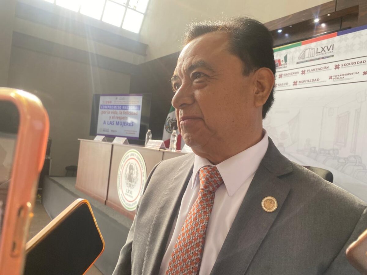 Confirma Andrés Velázquez reforzamiento de seguridad en el Congreso tras incidente.