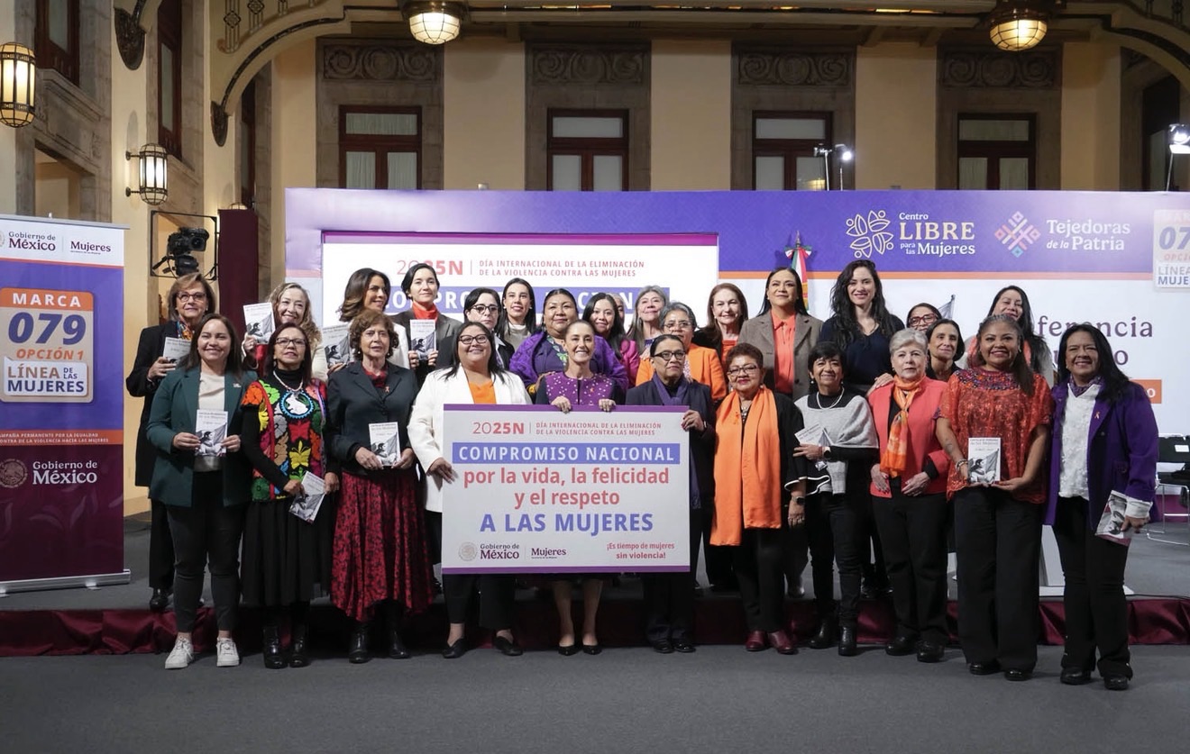 Gobierno de México impulsa acciones de apoyo a mujeres 