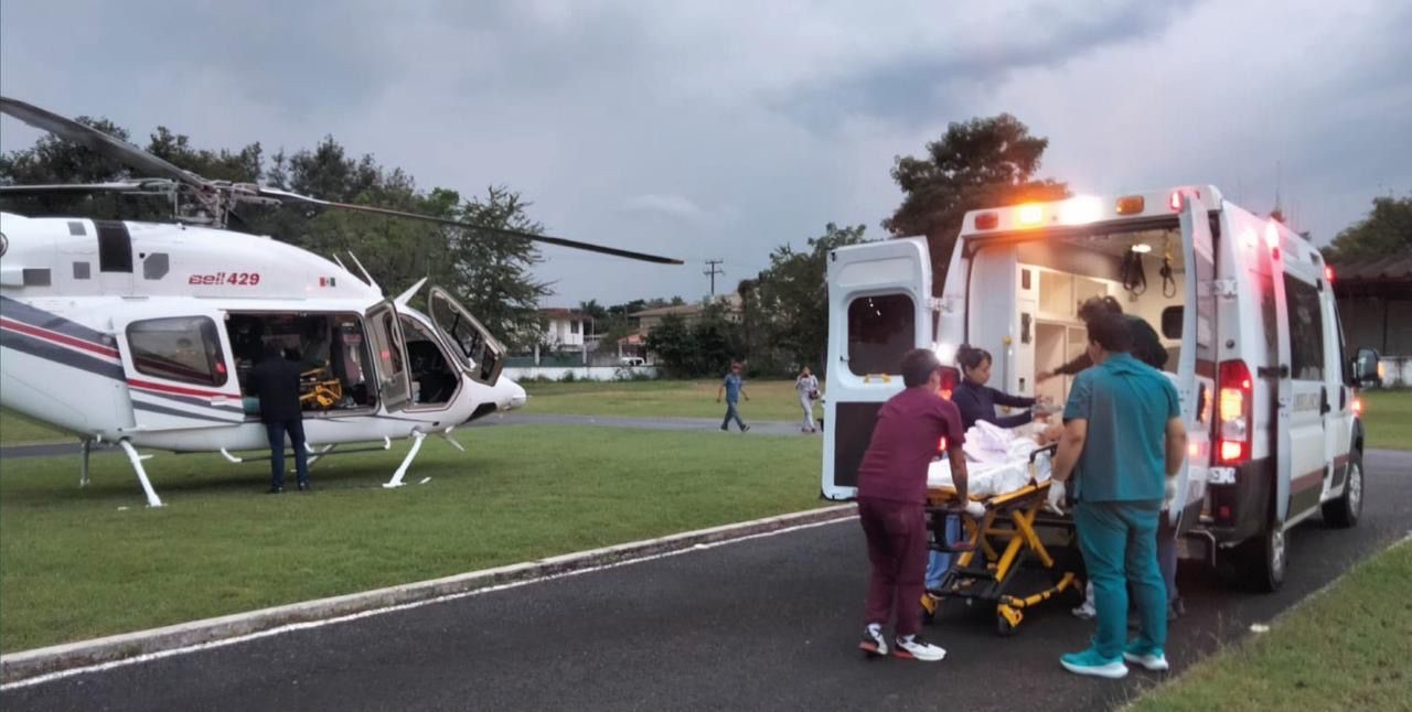 Coordina IMSS Hidalgo traslado aéreo de recién nacida&nbsp;