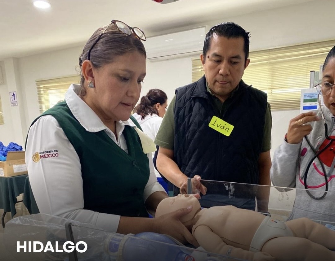 Fortalece IMSS Bienestar la atención al recién nacido en la Huasteca