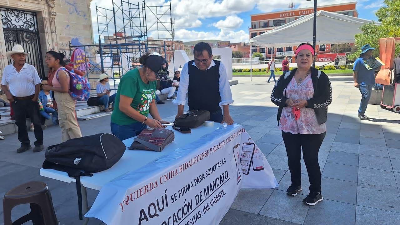 Acusan al IEEH por falta de promoción en proceso de revocación de mandato