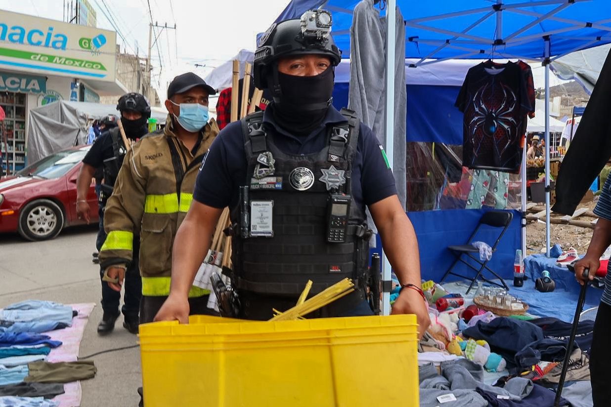 Refuerza Pachuca acciones contra pirotecnia ilegal