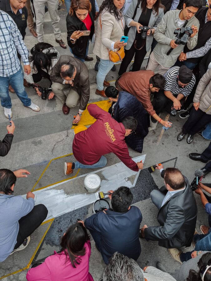 Pachuca pone en marcha la intervención artística del Viaducto Nuevo Hidalgo