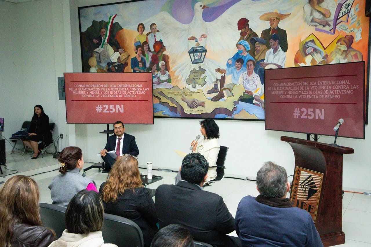 Presenta IEEH Conferencia “Reflexiones sobre la Violencia Política contra las Mujeres en Razón de Género”