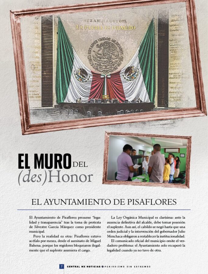 El Muro del Deshonor.