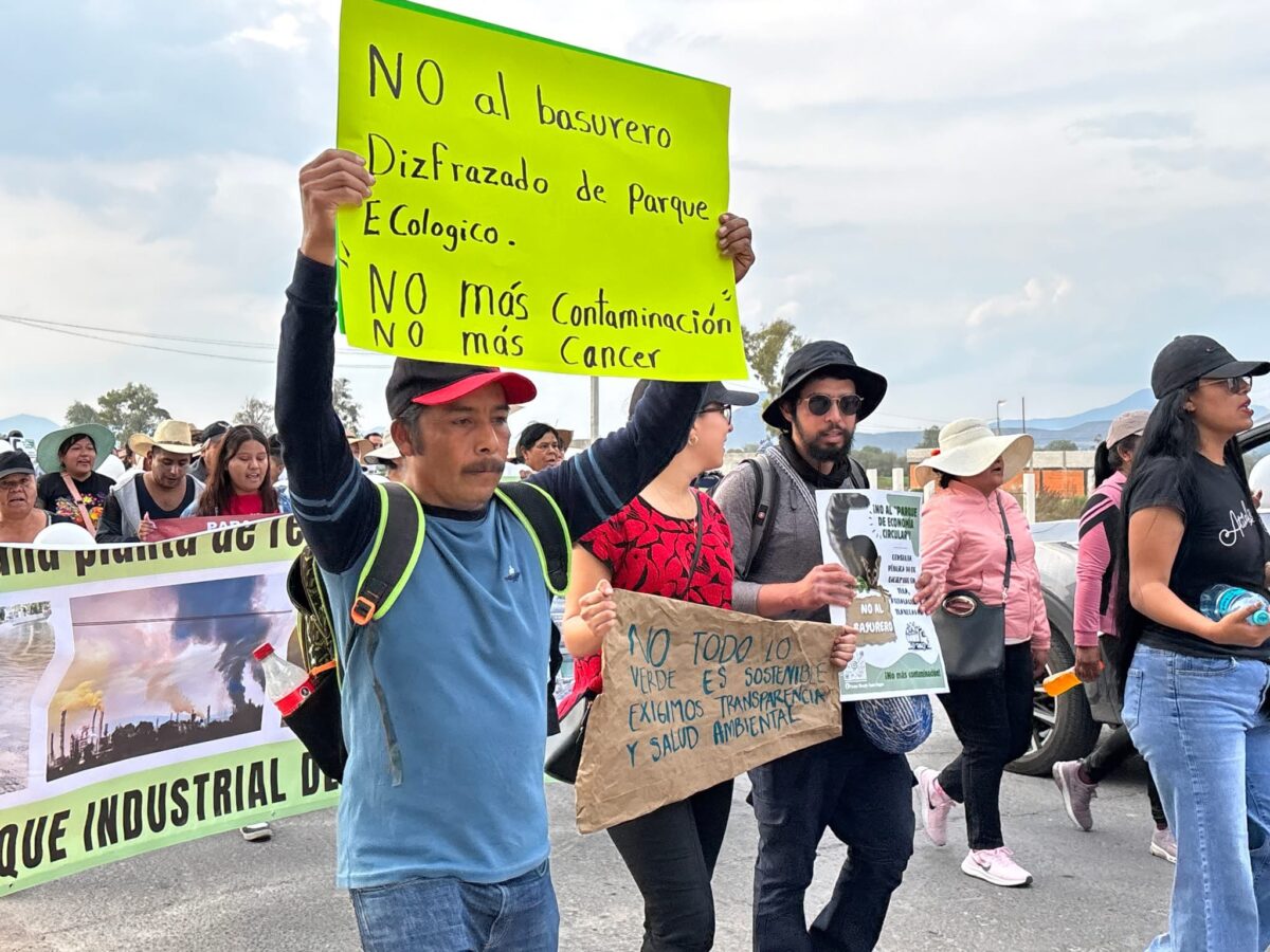 Greenpeace y colectivos celebran rechazo ciudadano al Parque de Economía Circular 