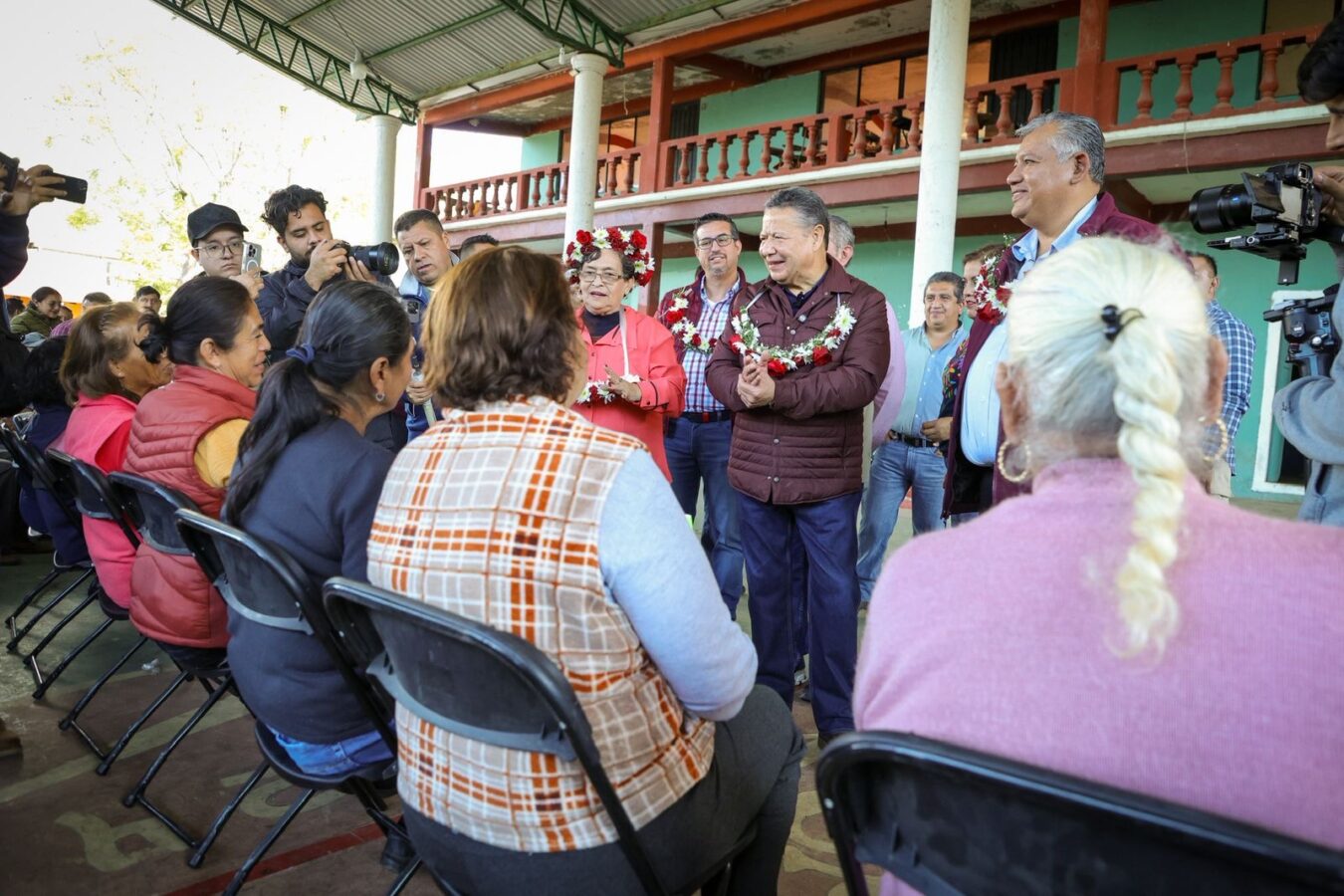 Formaliza Menchaca Plan de Reconstrucción para municipios afectados por lluvias