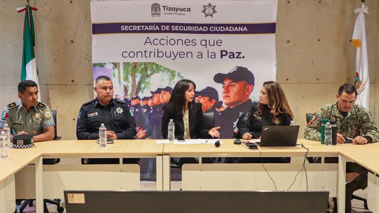 Sesiona Mesa Regional por la Paz en Tizayuca