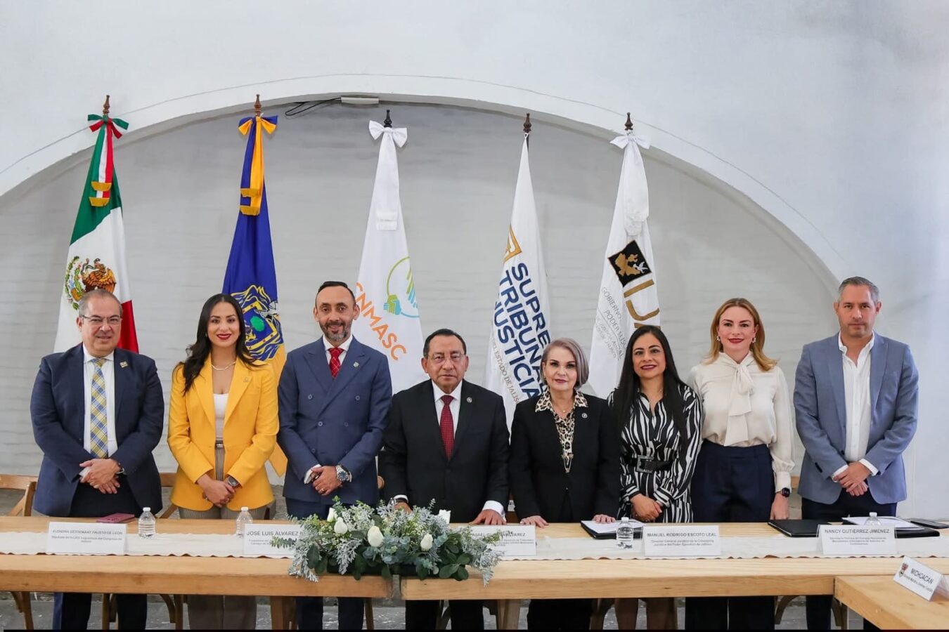 El Poder Judicial de Hidalgo asume presidencia del Consejo Nacional de Justicia Alternativa.