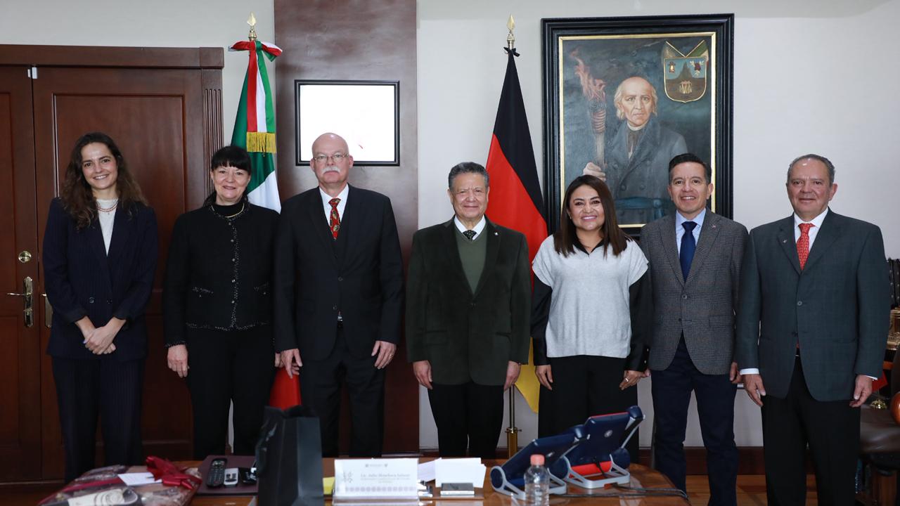 Menchaca y embajador de Alemania buscan fortalecer cooperación económica y cultural