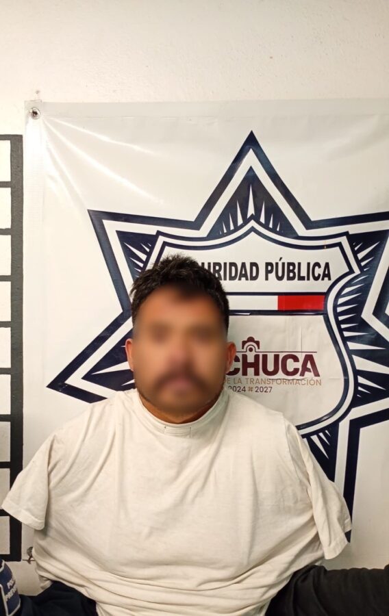 Detiene Seguridad Pública de Pachuca a una persona que ocasionaba desmanes