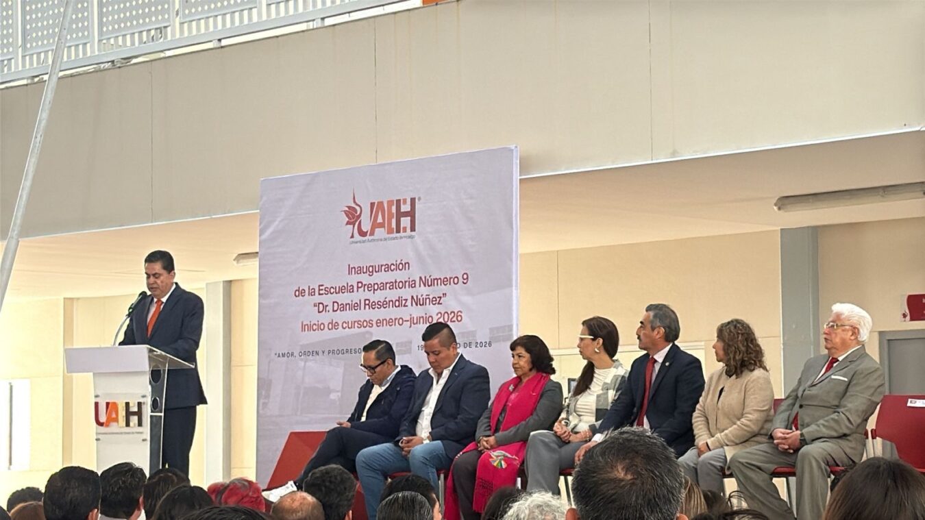 Inaugura UAEH la preparatoria número 9, en San Agustín Tlaxiaca
