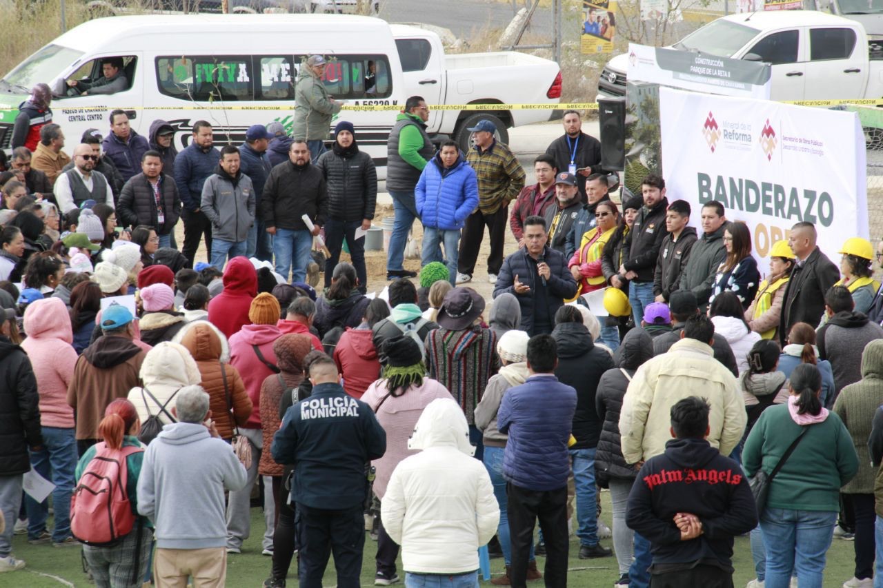 Inician obras de gran impacto para Mineral de la Reforma