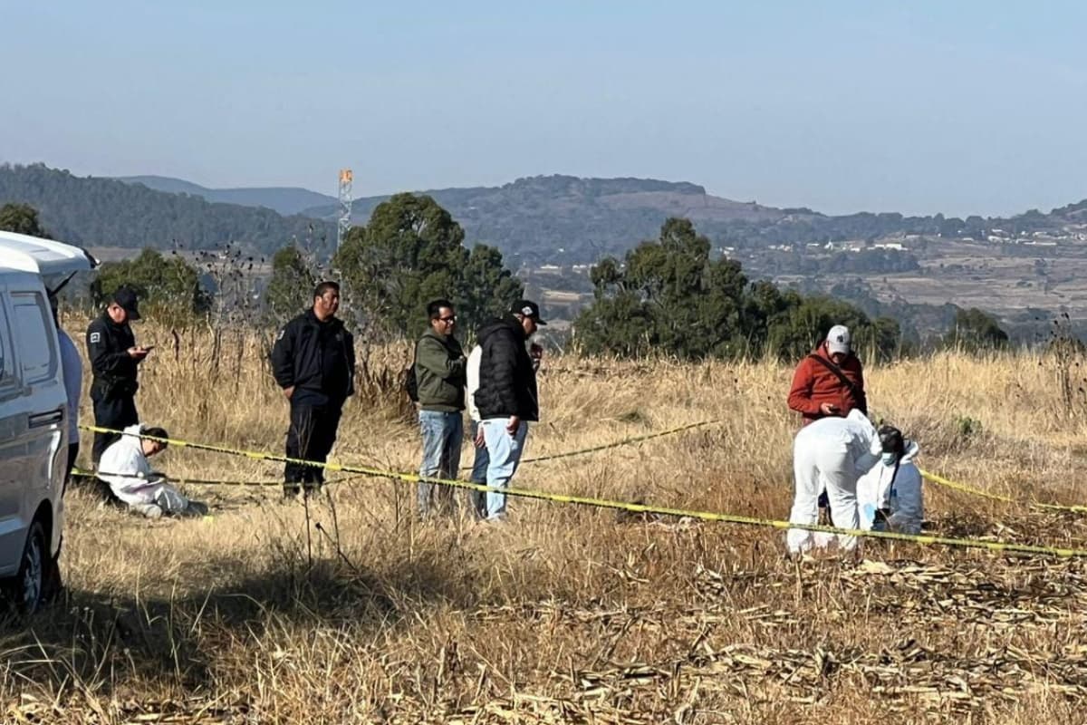 Localizan a tres personas sin vida en camino de terracería de Tula de Allende