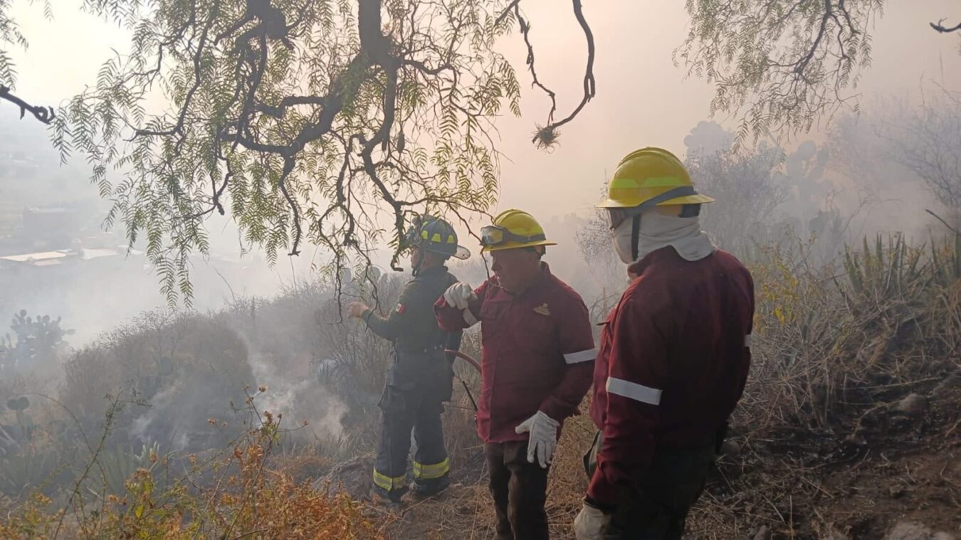 Protección Civil refuerza vigilancia en Mineral de la Reforma.