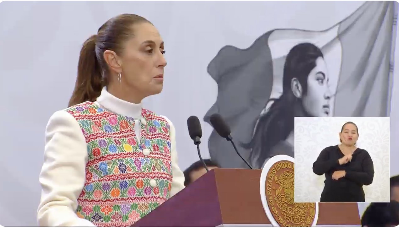 Comunidades destruidas por lluvias “quedarán mejor”, asegura Sheinbaum. 