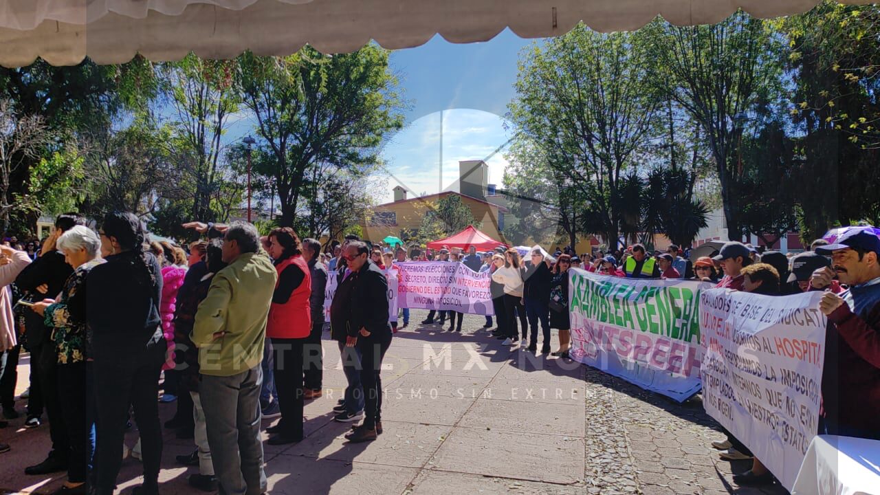 Asamblea del SUTSPEH aprueba Mesa de Debates e integra Comisión Electoral