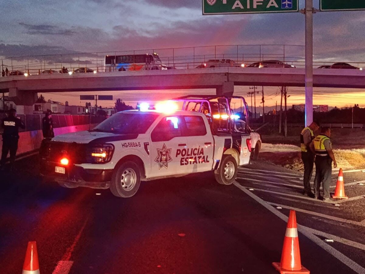 Fuga de gas provoca cierre de la México–Pachuca y evacuaciones  en Tizayuca