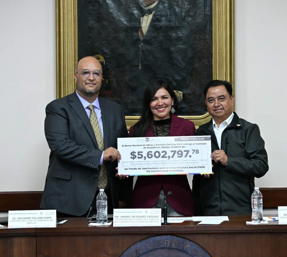 Singuilucan recibe recursos del FAIS para fortalecer su infraestructura social