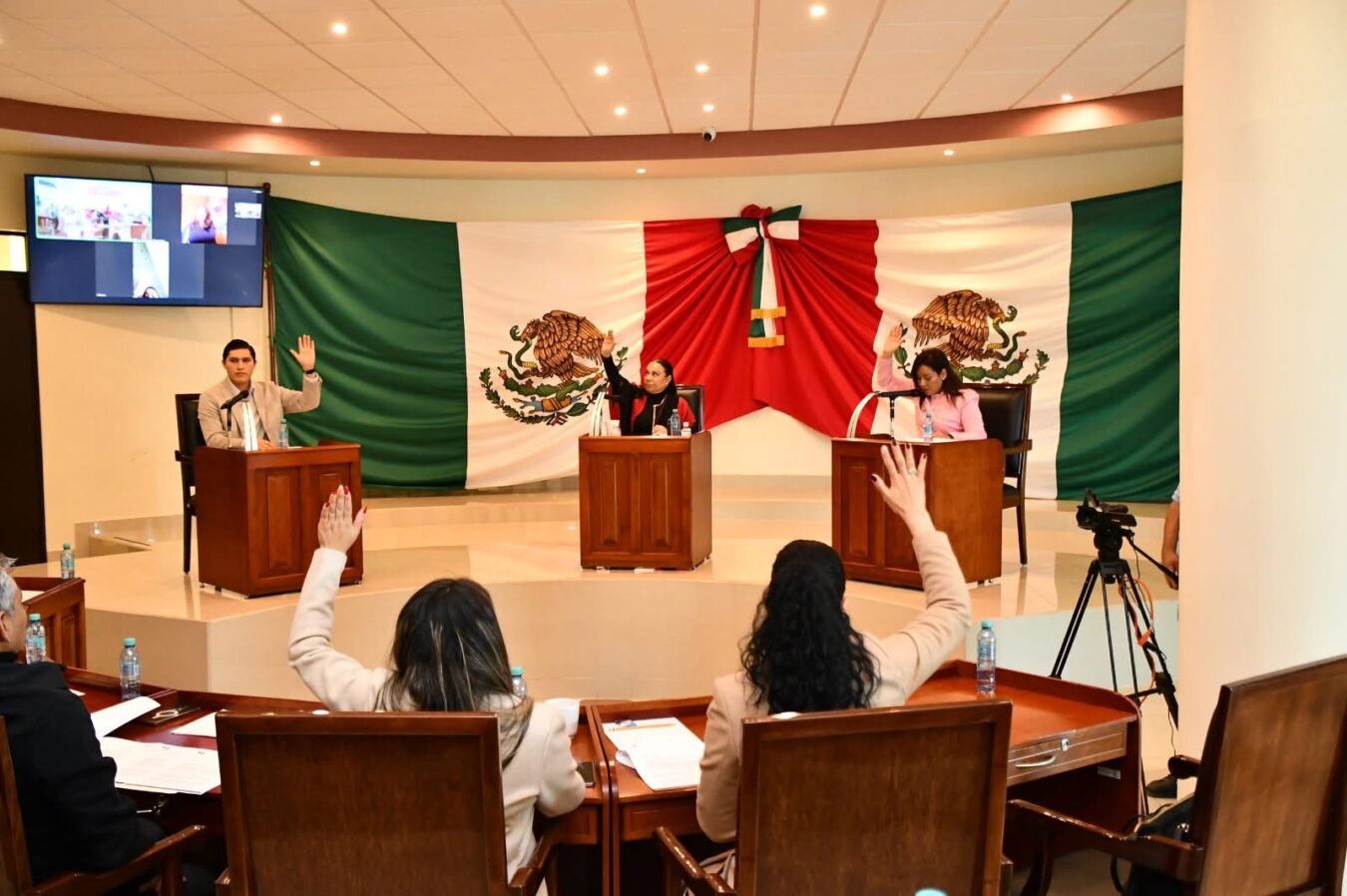 Aprueba Cabildo de Tulancingo minutas del Congreso del Estado de Hidalgo.