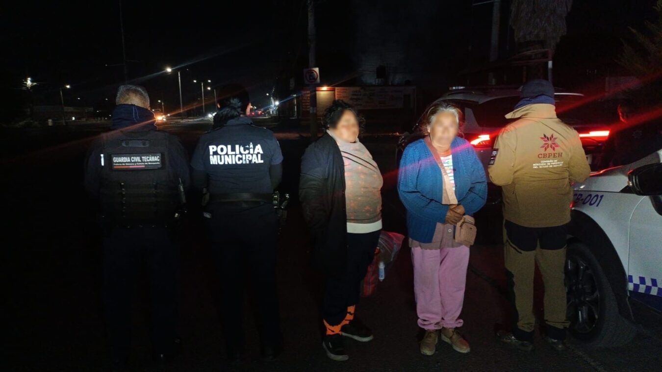 Localizan a mujer desorientada en colonia de Pachuca