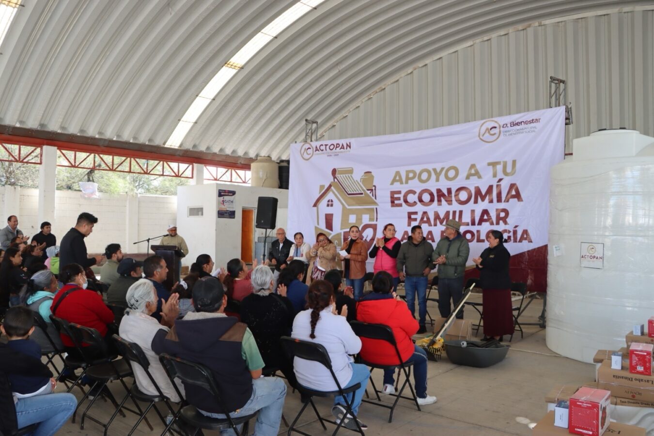 Encabeza Imelda Cuéllar acciones del Programa de Apoyo a la Economía Familiar y la Ecología