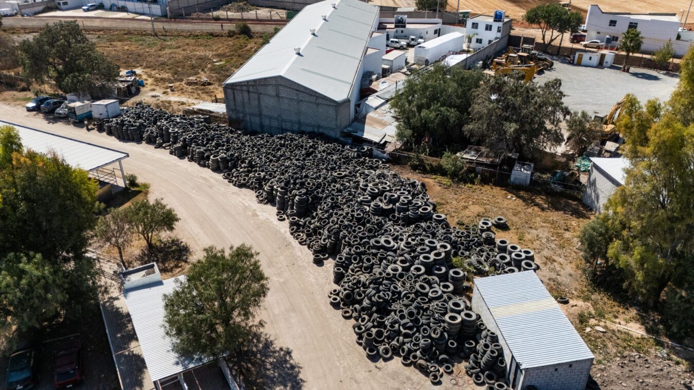 Impulsa Pachuca acciones ambientales con el programa Llantatón