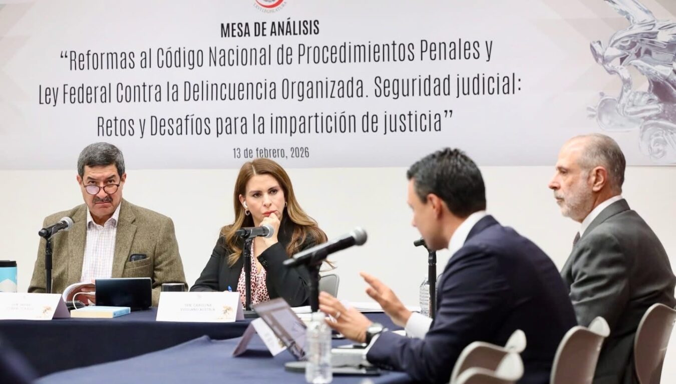 Cuestionan en el Senado iniciativa de “jueces sin rostro”.