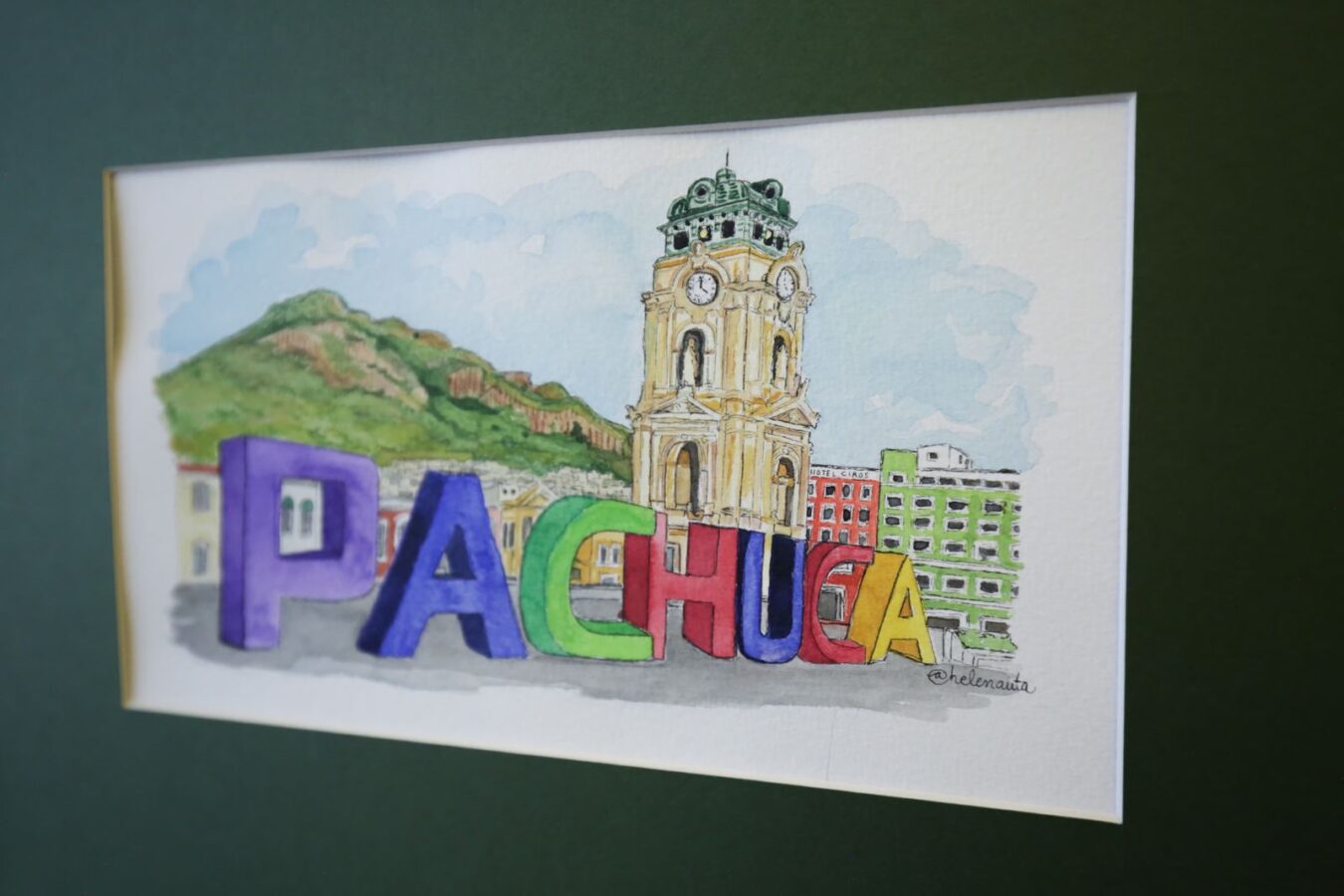 Pachuca se exhibe a través del color en la UAEH