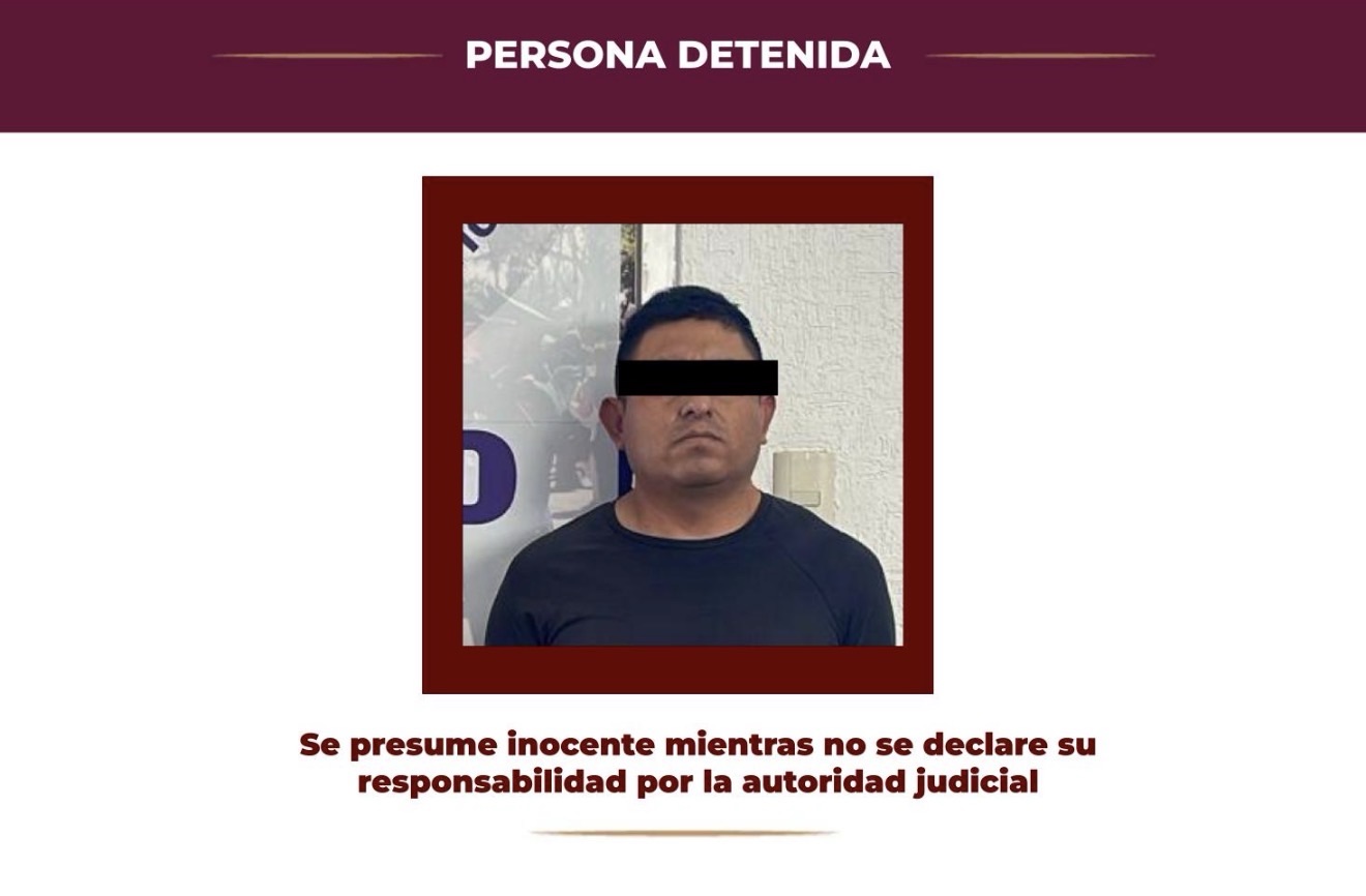 Un detenido por presunto narcomenudeo y asaltos en Pachuca