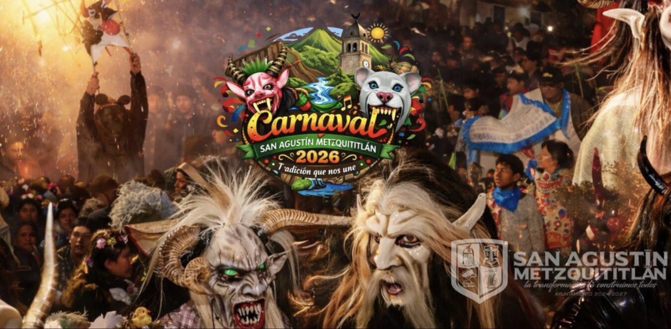 Presenta San Agustín Metzquititlán itinerario del carnaval 2026