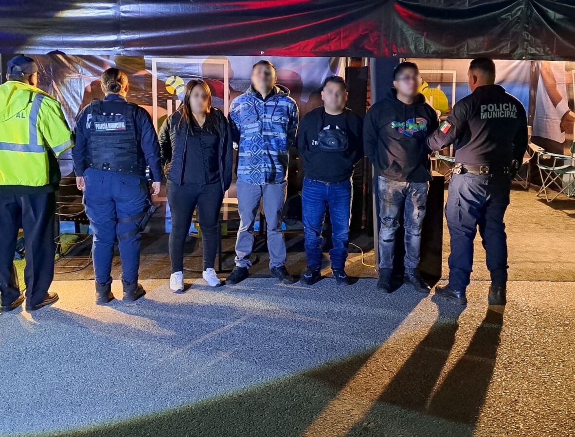 Desarticulan presunto fraude con juegos de azar en la vía pública en Pachuca