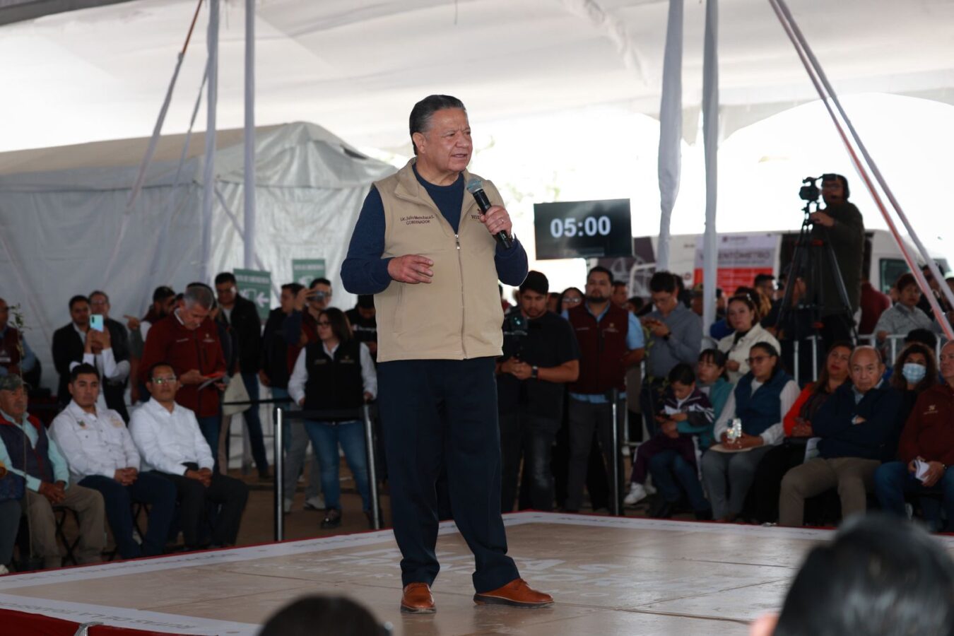 Inversión histórica en Epazoyucan, obras por 78 millones de pesos: Menchaca. 